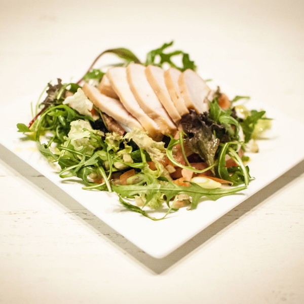 gerookte kip salade